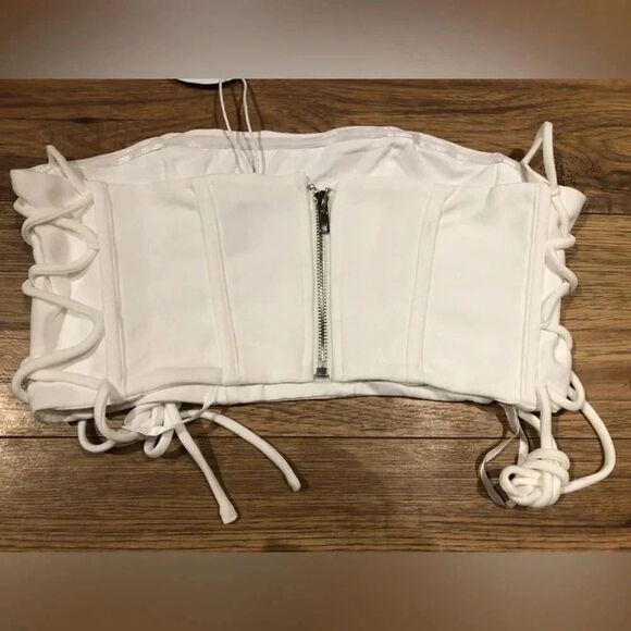 ▪️ Princess Polly | Mylor Strapless White Top - Picture 6 of 6